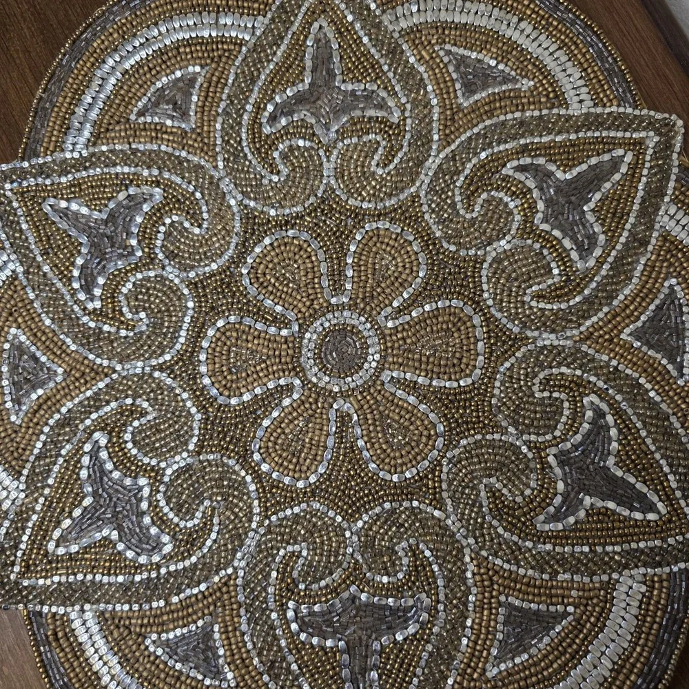 Pier 1 Imports Beaded Placemat 15